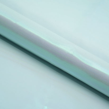 Pastel Iridescent Organza Polyester Nylon Fabric - Pastel Iridescent, Sheer, 58" Width (1 Yard)