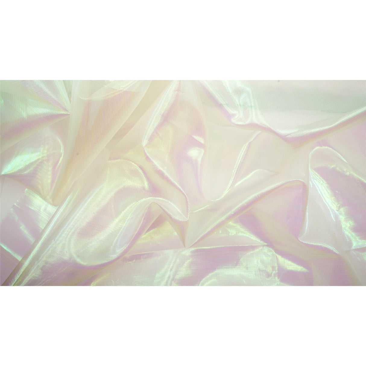Iridescent Organza Fabric Pastel Colors