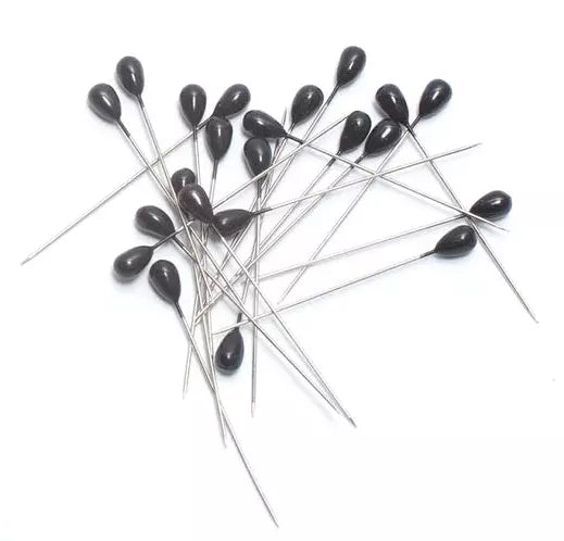 Pearl Head Pins Teardrop Design for Floral Work - 2-1/4 to 2-3/4 in