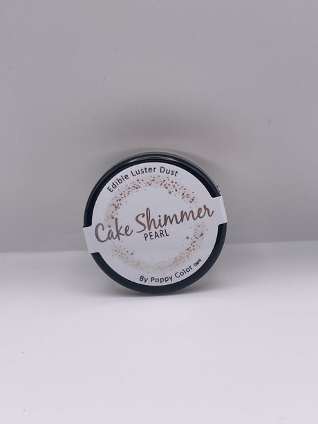 Cake Shimmer Pearl by Poppy Paint 100% Edible Luster Dust 3g for Cake Decorating