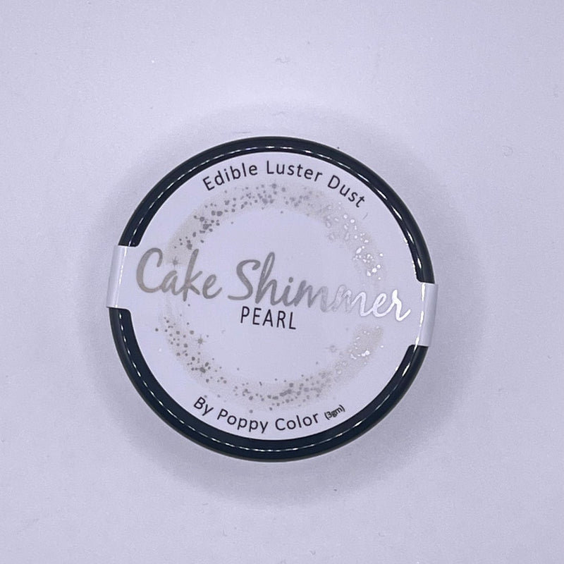 Cake Shimmer Pearl by Poppy Paint 100% Edible Luster Dust 3g for Cake Decorating