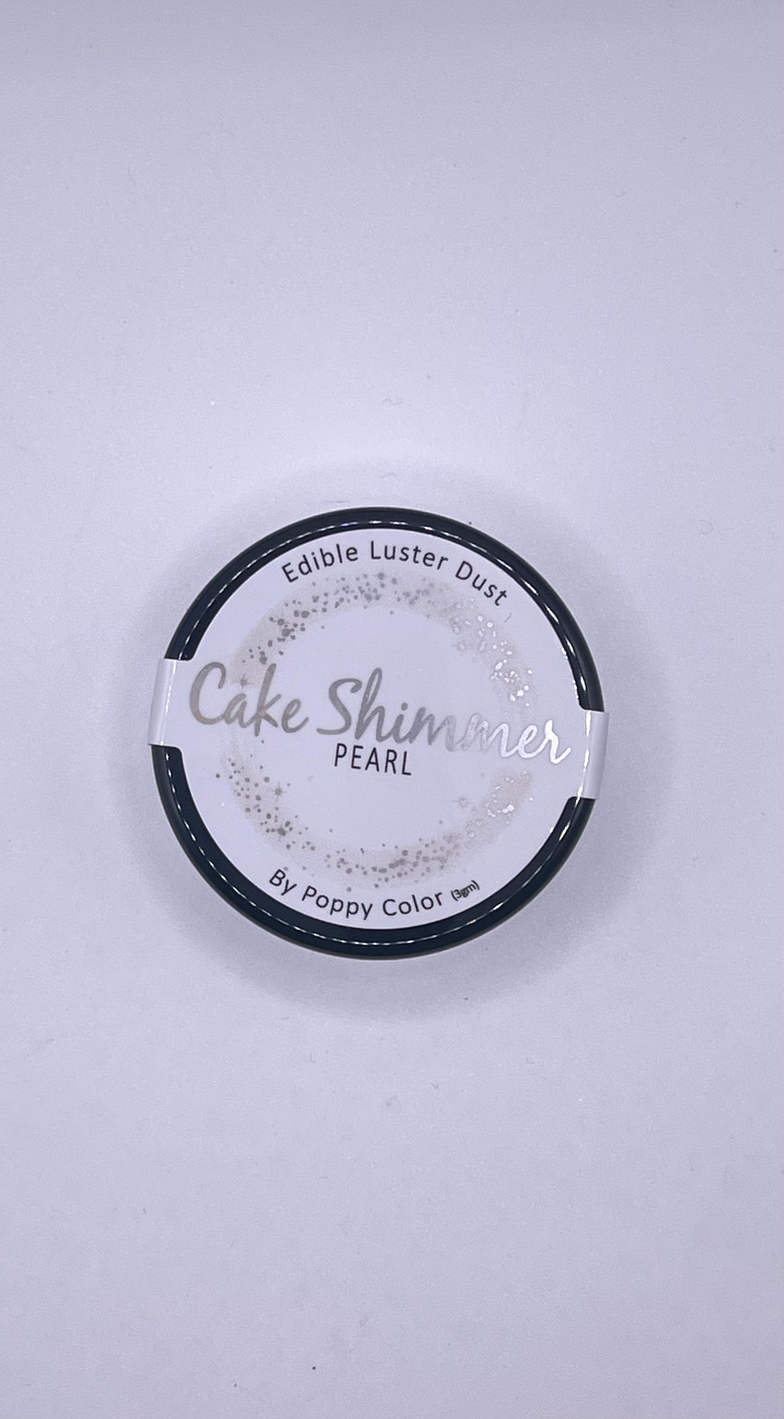 Cake Shimmer Pearl by Poppy Paint 100% Edible Luster Dust 3g for Cake Decorating