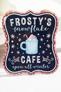 7"x 6" Assorted Embossed Winter Sign