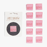 Woven Labels "Perfectly Imperfect" 10 Pack