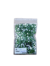 Peridot Flat Back Rhinestone Fabric - Peridot, Loose Rhinestones, 2MM /6SS, 3MM /10SS, 4MM /16SS, 5MM /20SS, 6MM /30SS (1 Bag)