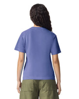 Comfort Colors 1717 Adult Tee Cotton Fabric - Periwinkle, 4.5 Oz/Yd², 90% Ring Spun Cotton / 10% Polyester (1 Unit)