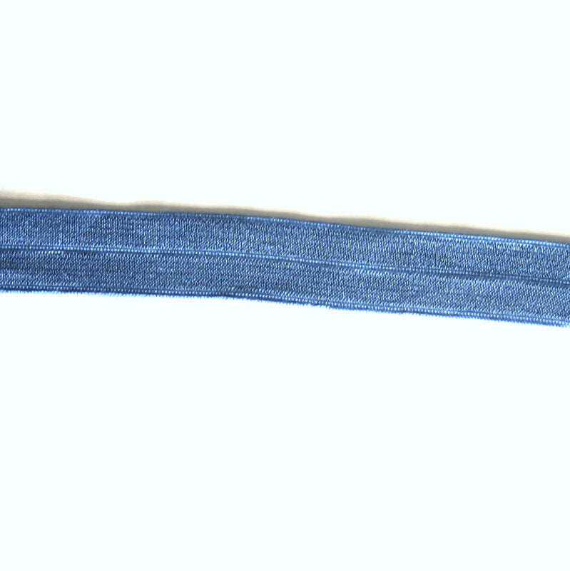 Fold Over Elastic Trim Periwinkle Blue 5/8"