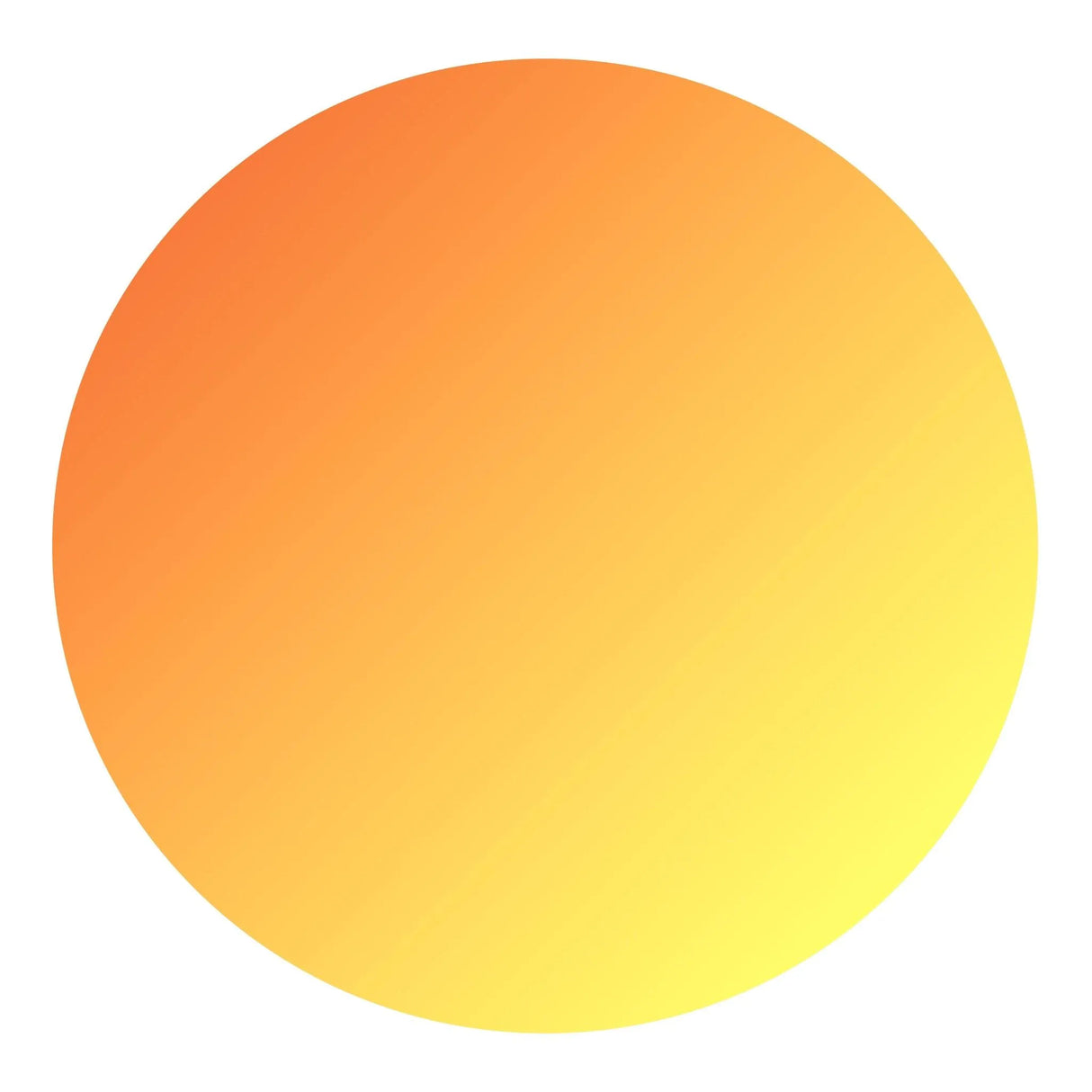 Permanent Vinyl Hot Color Change PV - Orange to Yellow (5 Sheets - 12" x 12")