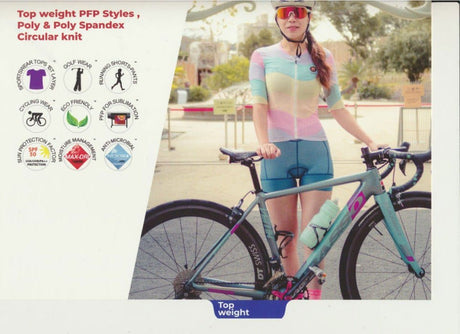 PFP Fabric Dye-Sublimation Catalog Color Card
