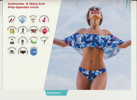 PFP Fabric Dye-Sublimation Catalog Color Card