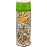 Wilton Bright Pastel Rainbow Easter Egg and Jimmies Sprinkle Mix, 4.26 oz.