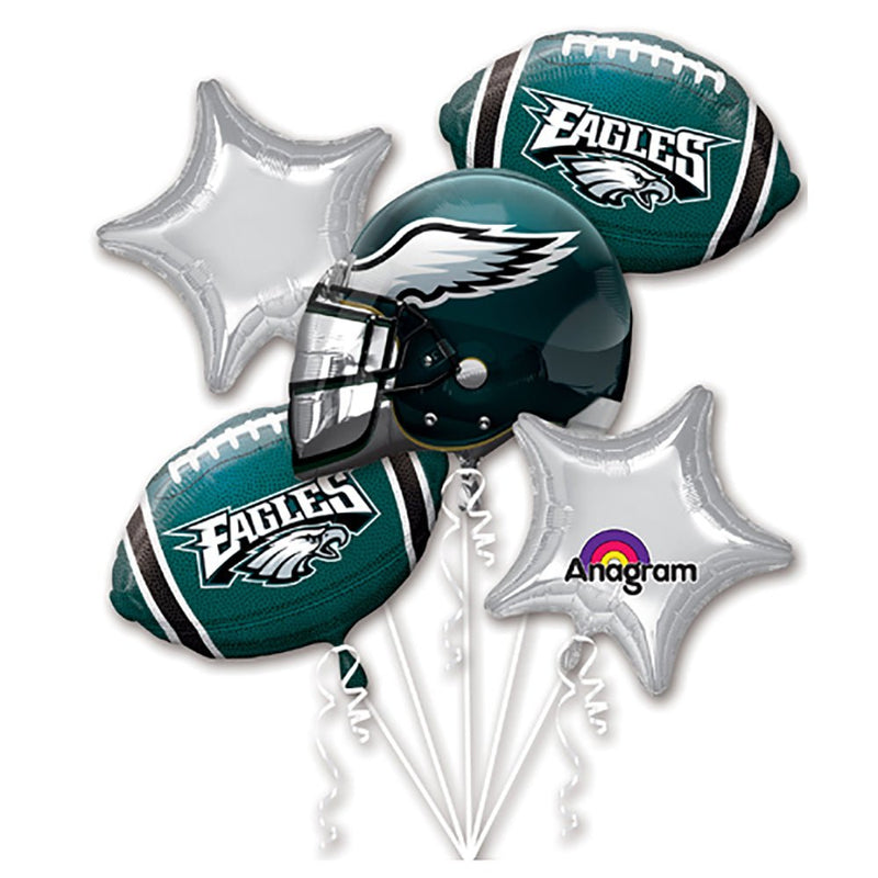 Philadelphia Eagles Foil Balloon Bouquet