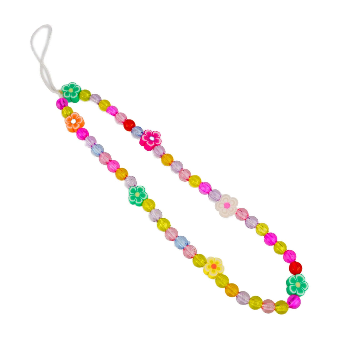 Phone Charm Flowers - Rainbow