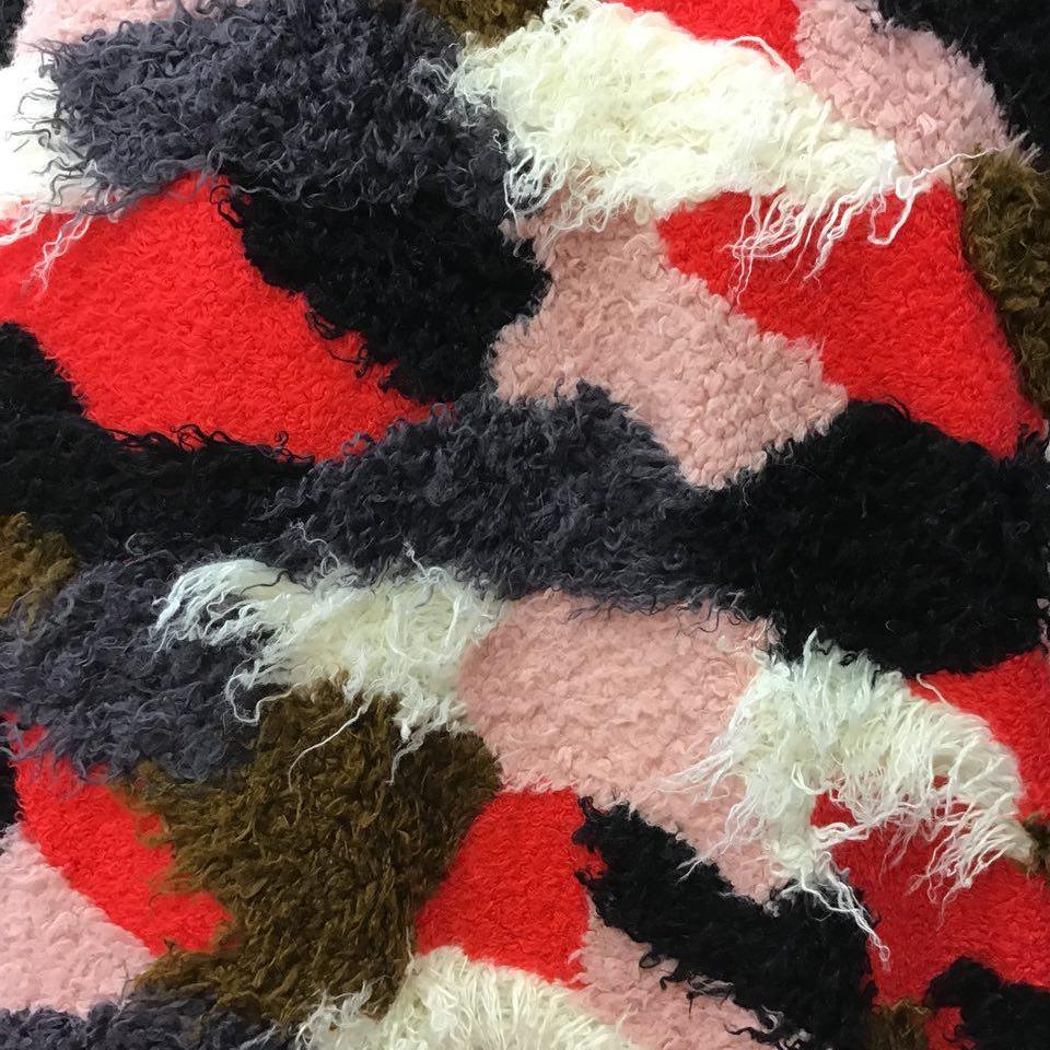 Patch2 Faux Fake Fur Long Pile Fur Fabric,