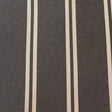 Brown Multi Stripe Canvas Waterproof Outdoor Fabric