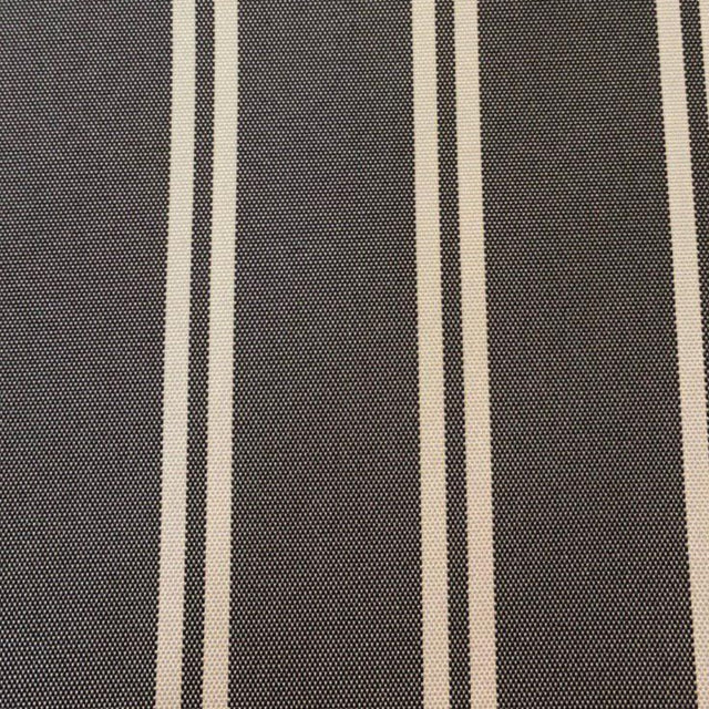 Brown Multi Stripe Canvas Waterproof Outdoor Fabric