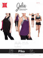 Pika Sport Bra and Layered Blouson Tank Sewing Pattern