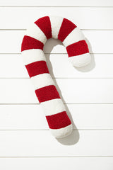 Candy Cane Pillow 21" x 11" Festive Christmas Decorative Cushion