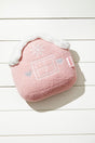 Pink Gingerbread House Pillow