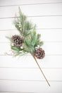 29" Pine Berry Bell Spray