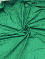 Forest Green Medium Eyelet Polyester Cotton Fabric - Forest Green, Solid, 41"- 42" Width