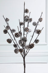36" LED Pinecone Branch