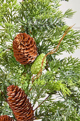Christmas Pine Cone Spray 26 Inch Tree & Garland Decoration