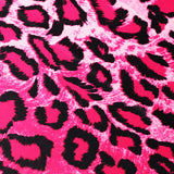 Leopard Animal Polyester Spandex Fabric - Multiple Colors, Leopard Print, 60" Width (1 Yard)