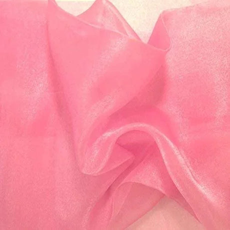 Sparkle Crystal Sheer Organza Fabric Shiny for Fashion, Crafts, Decorations 60″ Width