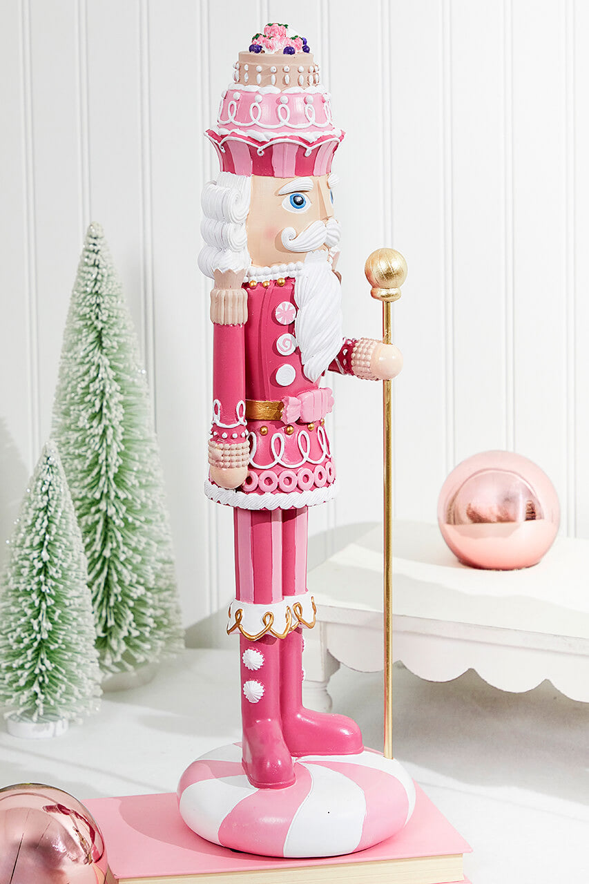 Pink Sweet Shoppe Nutcracker Candy Themed Christmas Holiday Decor
