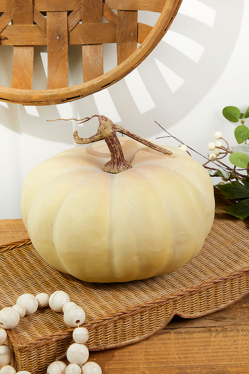 9" x 5" Lite Green Latex Harvest Pumpkin Vine