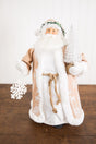 19” Santa Figure with Snowflake & Tree