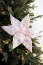 24” x 12" Pink Sprinkles Candy Poinsettia