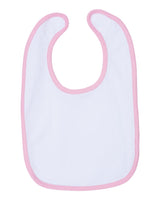 Infant Contrast Trim Premium Jersey Bib