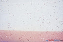 Tulle Glitter With Sequins Polyester Fabric - Glitter Embellished Sheer Tulle, Multiple Colors, 58/60" Width (1 Yard)