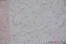 Ferial Organza Embroidery Polyester Fabric - Embroidered Floral Sheer With Sequins, 52/54" Width, Multiple Colors (1 Yard)