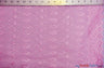 Polyester Cotton Eyelet Embroidery Fabric - Double Sided Border, 45" Wide, Multiple Colors (1 Yard)