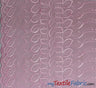 Polyester Cotton Eyelet Embroidery Fabric - One Side Scallop, 45" Wide, Multiple Colors (1 Yard)