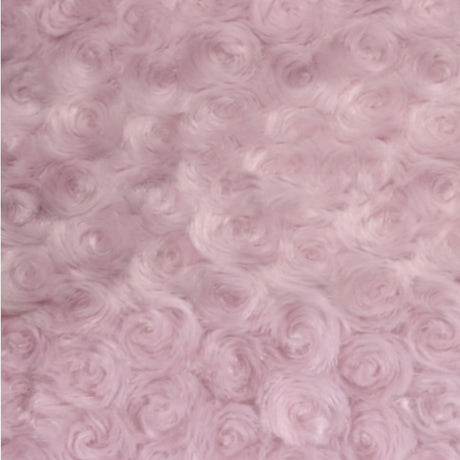 Rose Minky Fabric by the Yard – 58" Wide Ultra Soft Floral Cuddle Plush Fabric