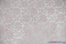 Raschel Lace Polyester Fabric - Floral Sheer Lace, 58/60" Width (1 Yard)