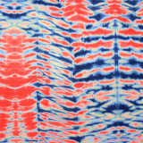 Nylon Lycra Swimsuit Fabric Pink/Blue Tie Dye UV Treated