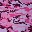 Nylon Lycra Swim Knit Pink Camo By The Yard