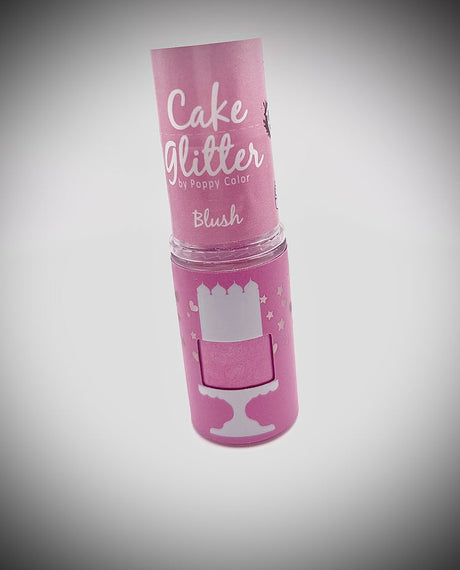 Blush Cake Glitter by Poppy Paint – Edible Dessert Sparkle