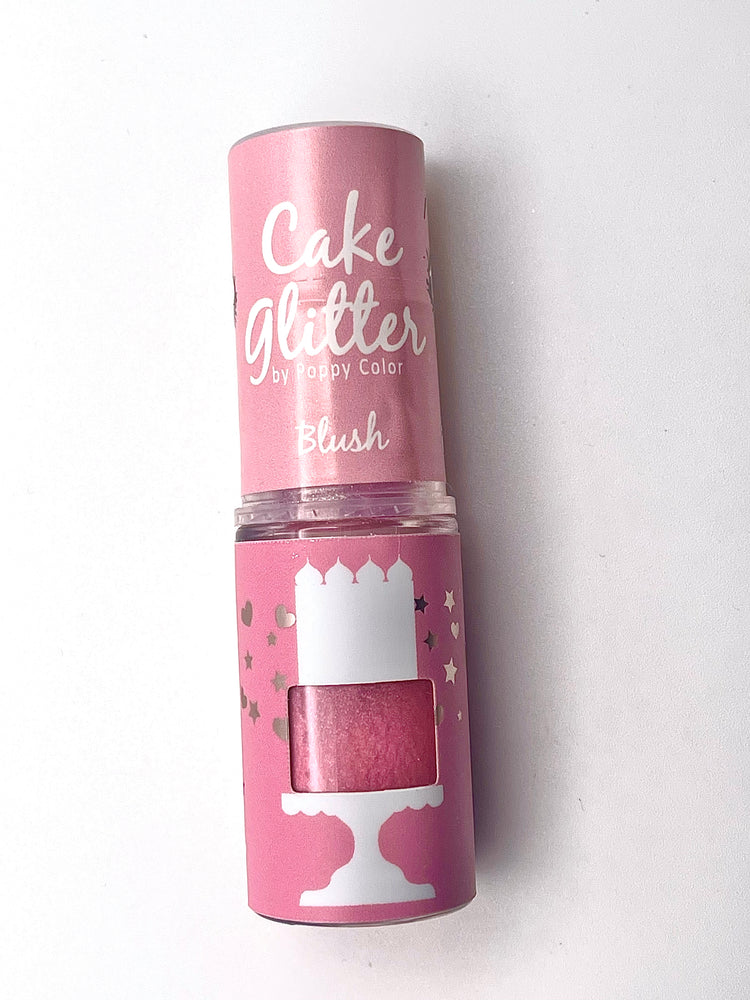 Blush Cake Glitter by Poppy Paint – Edible Dessert Sparkle