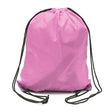 Drawstring Bag - Pink Fabric - Pink, 14" X 17" (1 Bag)