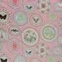 Cotton Lycra Pink Plate DuJour 4-Way Stretch Knit Fabric