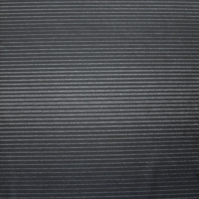 Nylon Spandex Swim Knit Pinstripe Black