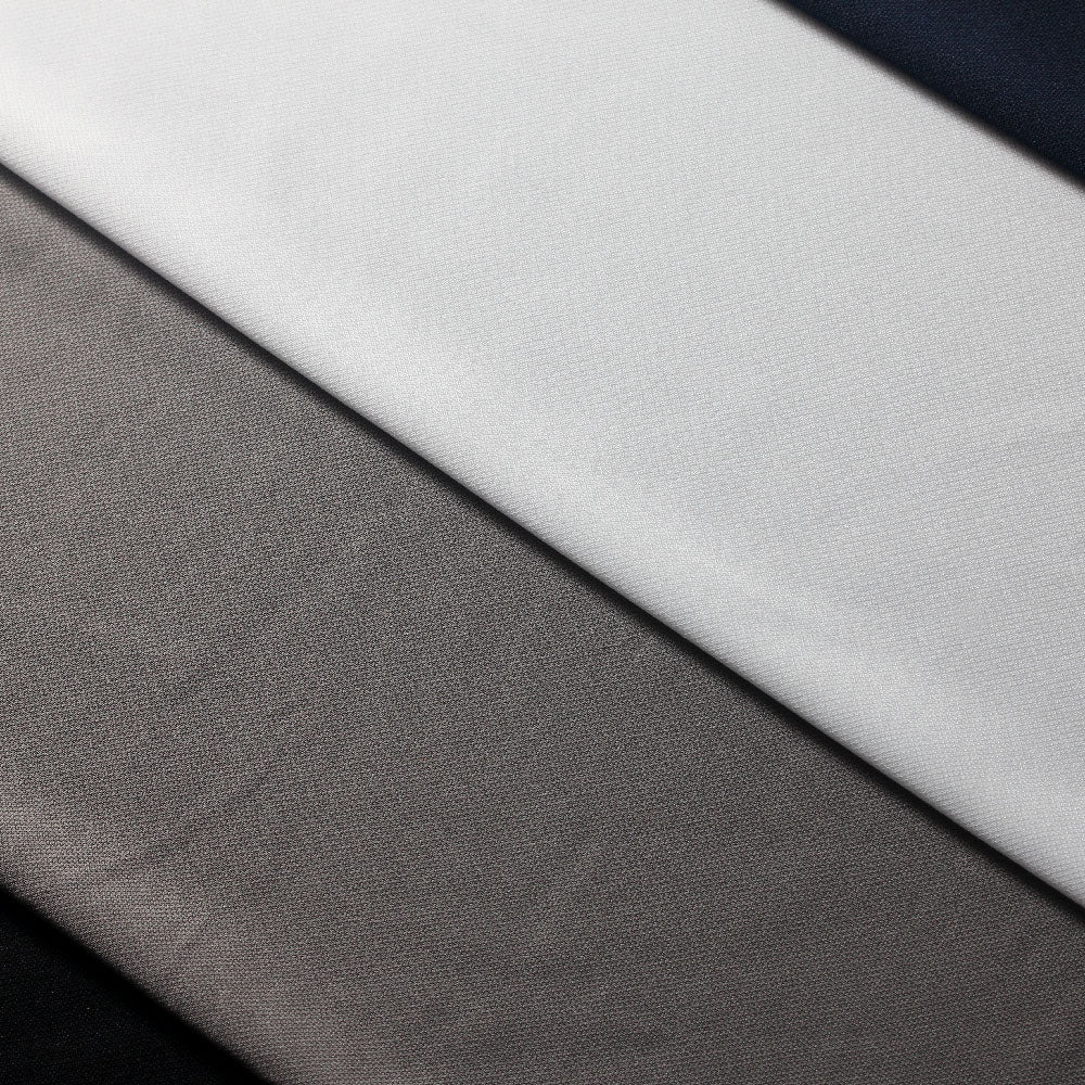 Pique 100 Percent Polyester Fabric - Multiple Colors, Solid Pique Texture, 58/60" Width, 125 GSM (1 Yard)