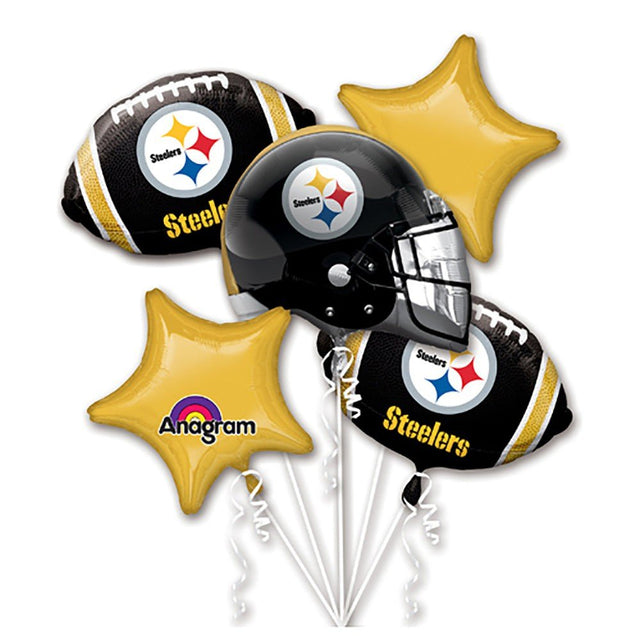 Pittsburgh Steelers Foil Balloon Bouquet