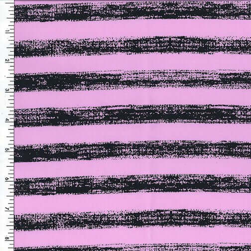 Printed Spandex Static Stripe Activewear Fabric